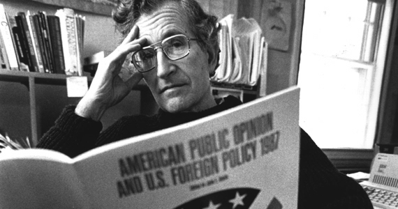 From the movie "Chomsky and the Media"