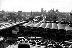 撮影1964年／東京オリンピックに向け「首都高」「東横線渋谷駅」の工事が同時に進む