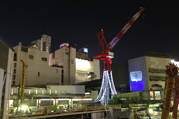 渋谷駅周辺で行われている 工事現場を活用した企画 渋谷文化プロジェクト