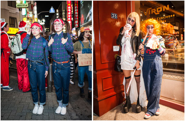 渋谷のハロウィン15 五郎丸など世相系の仮装も 渋谷文化プロジェクト