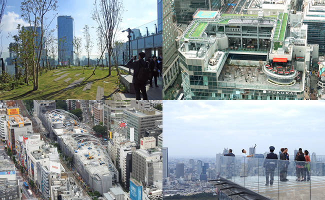 東急 プラザ 渋谷 屋上