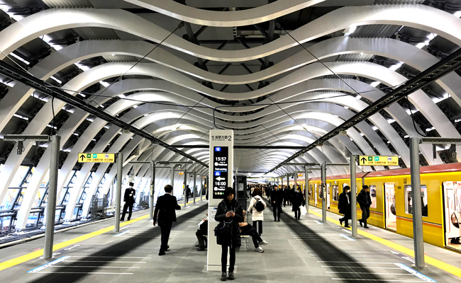 銀座線渋谷駅の歴史と新ホーム 渋谷文化プロジェクト