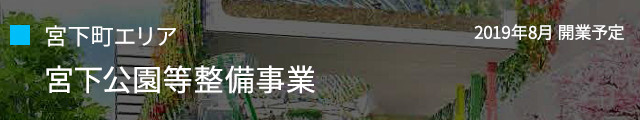 宮下町エリア：宮下公園等整備事業