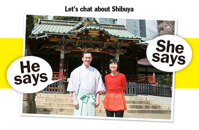 Let's chat about Shibuya "He says, she says."